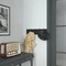 Flash Furniture 24" Black Wall Mount Coat Rack with Hooks HFKHD-GDI-CRE8-432315-GG - alternate 10